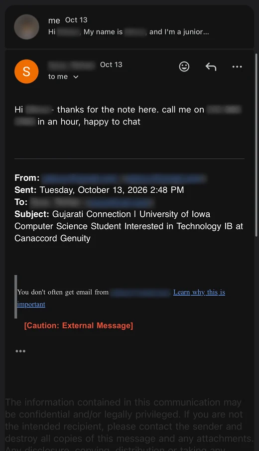 A Canaccord Genuity banker says to call in an hour.